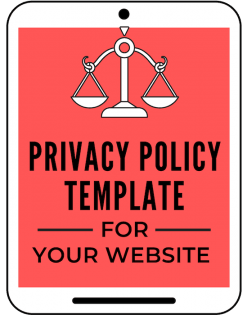 A self guru privacy policy template